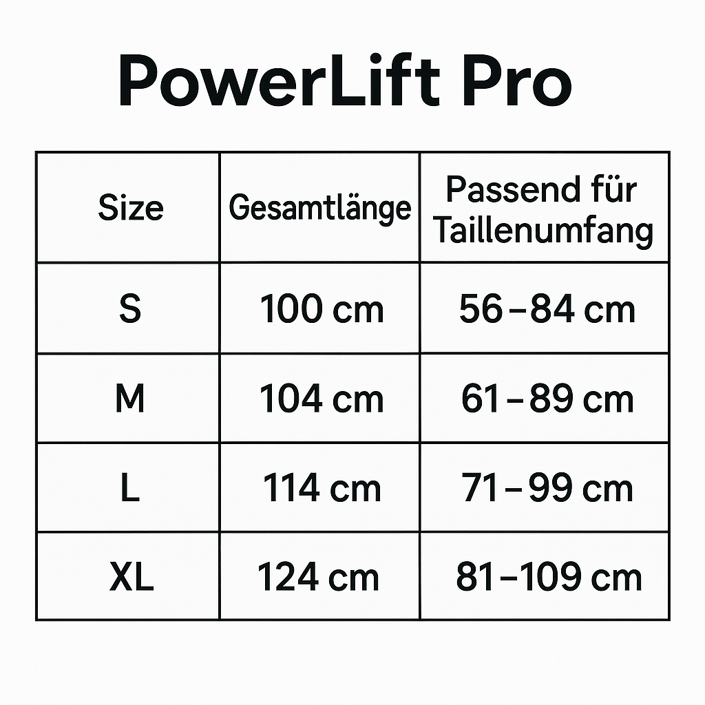 PowerLift Pro – Deadliftgürtel