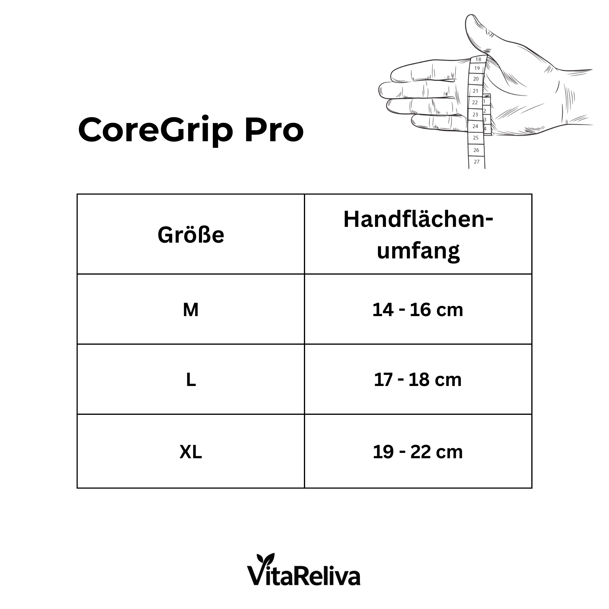 CoreGrip Pro - Trainingshandschuhe