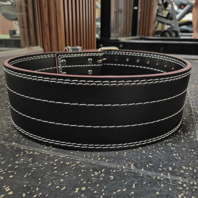 PowerLift Pro – Stabiler Gewichthebergürtel aus PU-Leder für maximale Rücken- & Core-Unterstützung