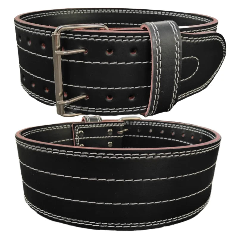 PowerLift Pro – Stabiler Gewichthebergürtel aus PU-Leder für maximale Rücken- & Core-Unterstützung